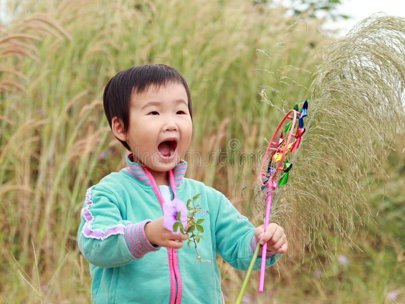 Chinese children playing.