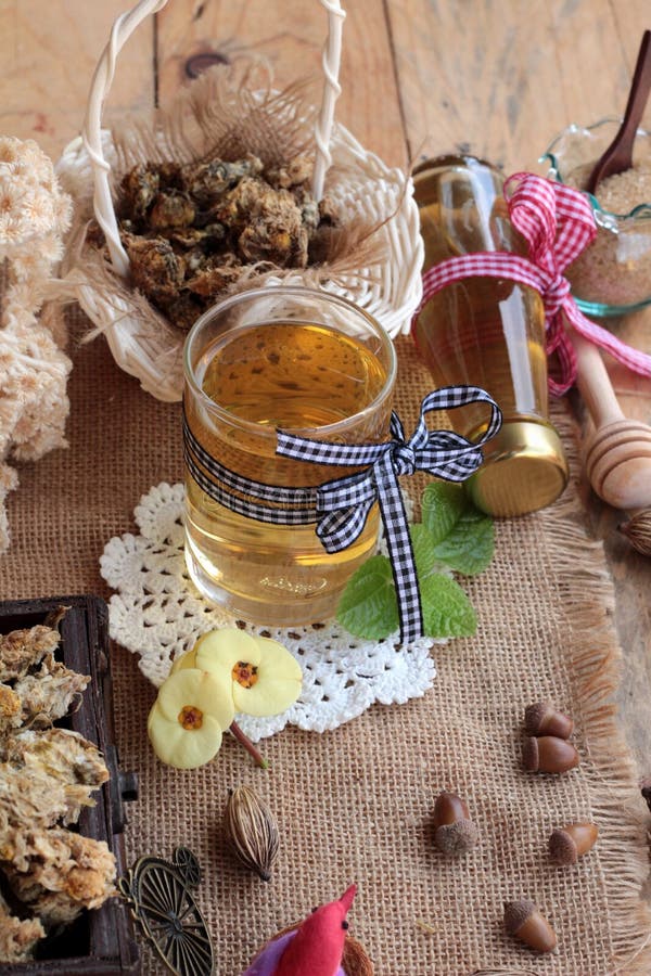 Chinese Chrysanthemum Flower Tea for Drink Delicious. Stock Photo
