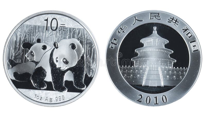 Chinese commemorative silver coin
