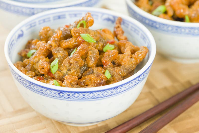 Chinese Crispy Beef stock image. Image of chinese, fillet 64068113