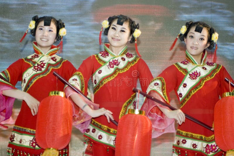 Chinese culture - dancers from Shanxi