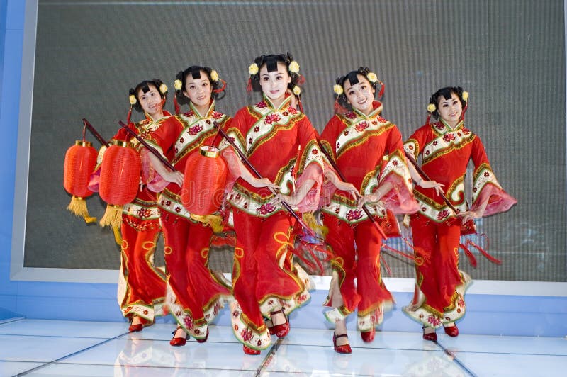 Chinese culture - dancers from Shanxi