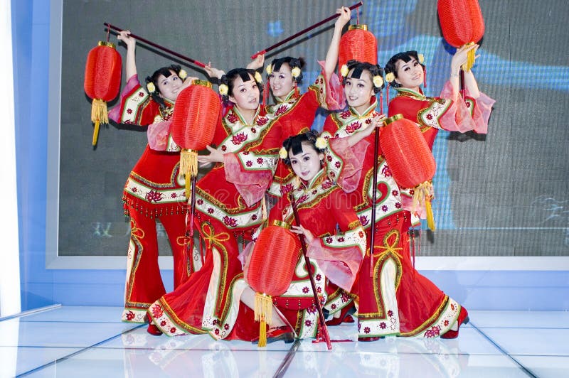 Chinese culture - dancers from Shanxi