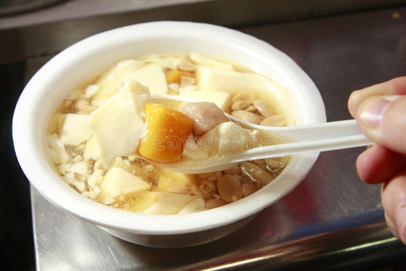 Chinese Dessert, Tofu Pudding Stock Photo - Image of pudding, rice: 7350198