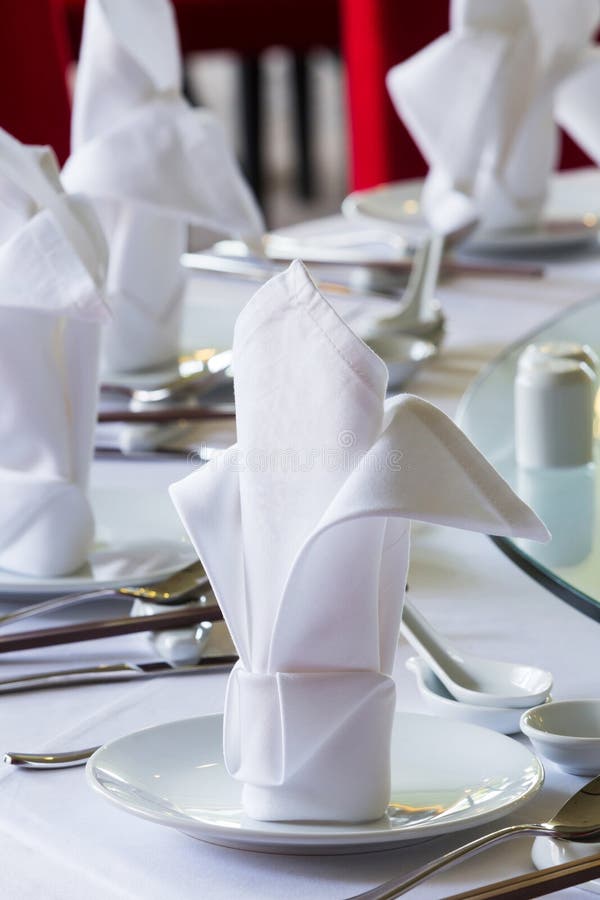 Chinese dining table setup stock image. Image of place 32811617