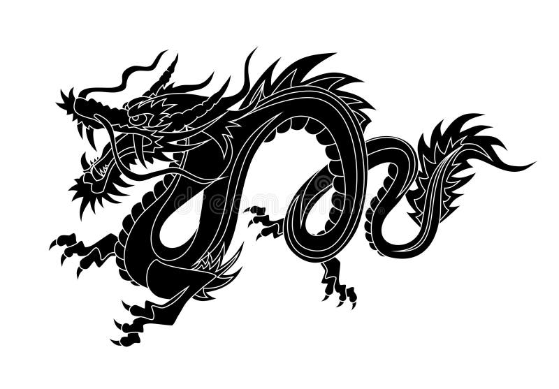 Chinese Dragon royalty free illustration Chinese Dragon royalty free illustration