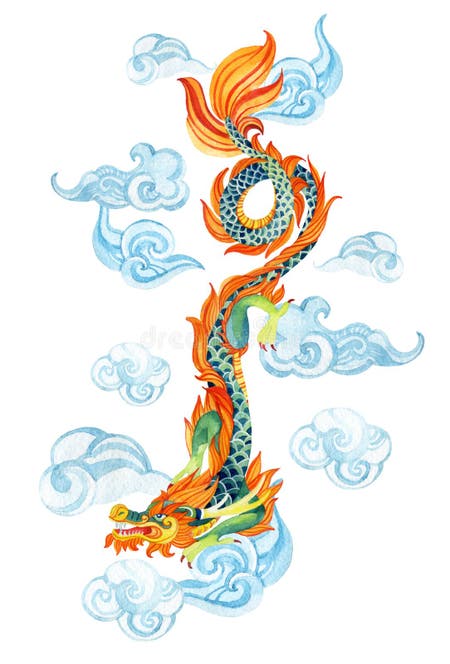 Chinese Dragon Symbol Stock Illustrations – 49,511 Chinese Dragon ...