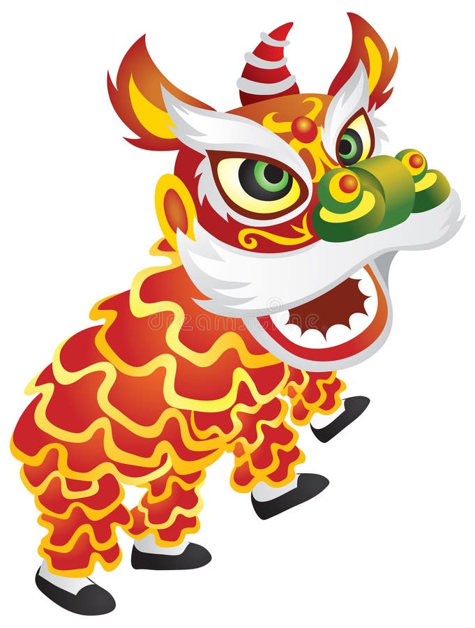 A chinese dragon dance illustration, very detailed.