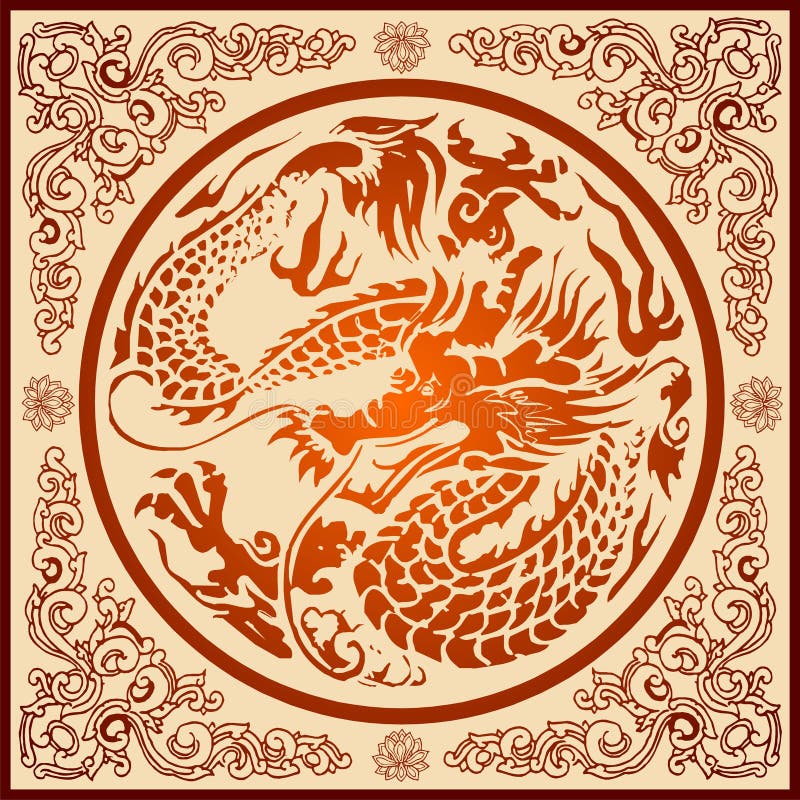 Chinese Dragon Pattern