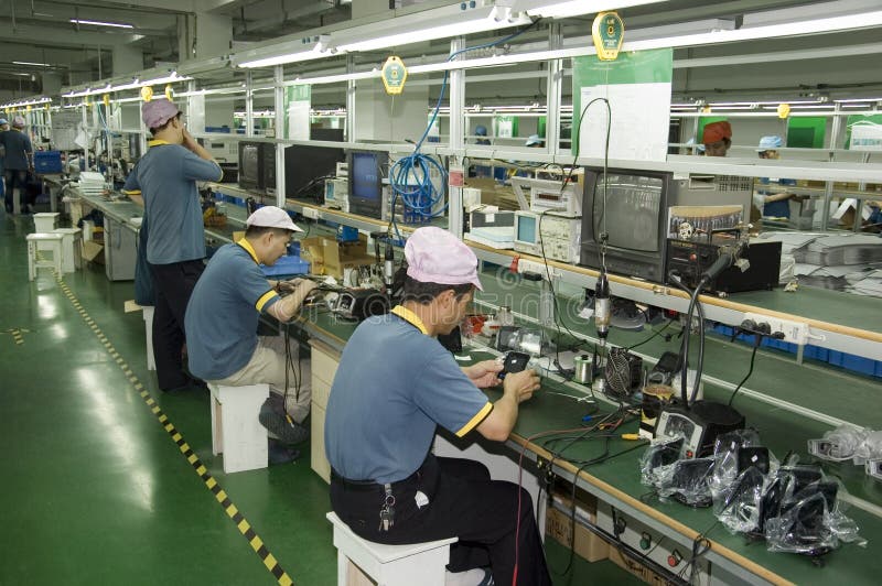 Chinese factory for CCTV camera