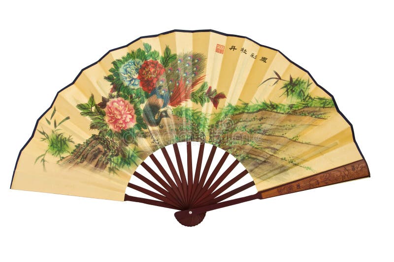 Traditional Chinese Fan stock photo. Image of cool, chinese 10385520