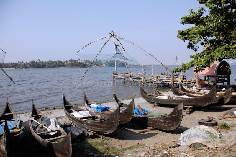 Chinese fishing nets at Kochi