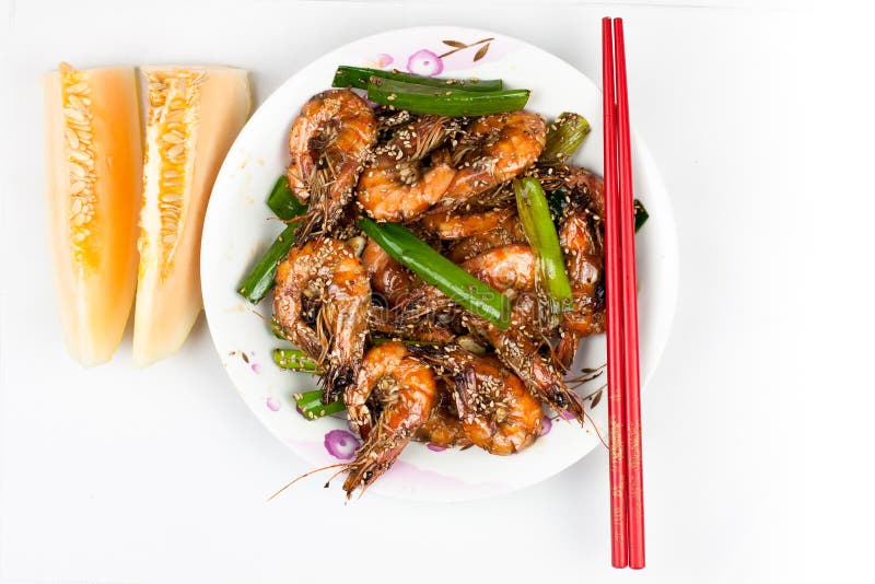 Chinese food stock photo. Image of melon, pepper, chinese 20055030