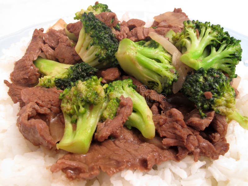 Chinese Food-Beef with Broccoli Stock Image - Image of chinese