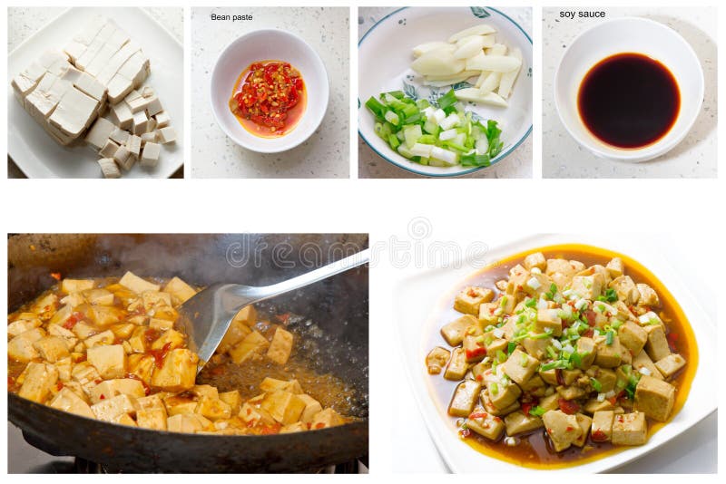 Chinese Food - Braised Tofu Stock Image - Image of life, asia: 54317277