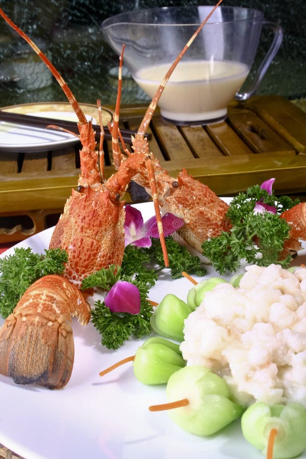 Chinese Food Pepper Lobster Stock Image Image of cook, closeup 15087633