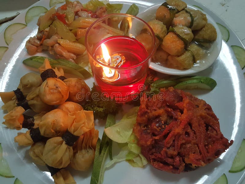 Chinese food platter stock image. Image of dinner, platter 80841487