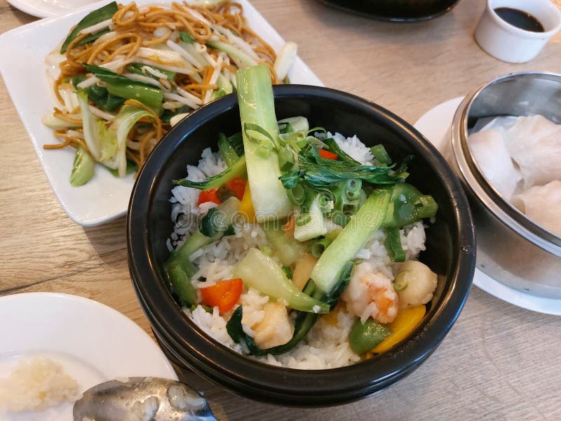 Chinese food ris stock photo. Image of meat, supper 231360264