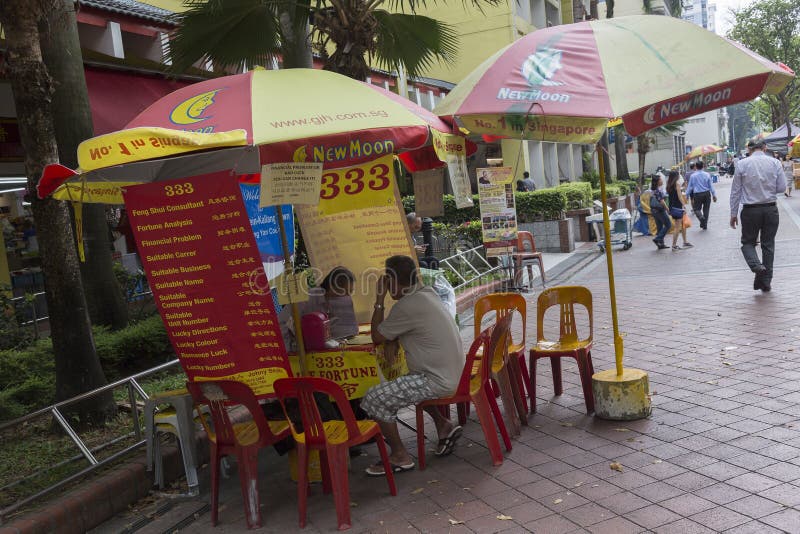 Chinese fortune teller editorial stock photo. Image of asia 68990063