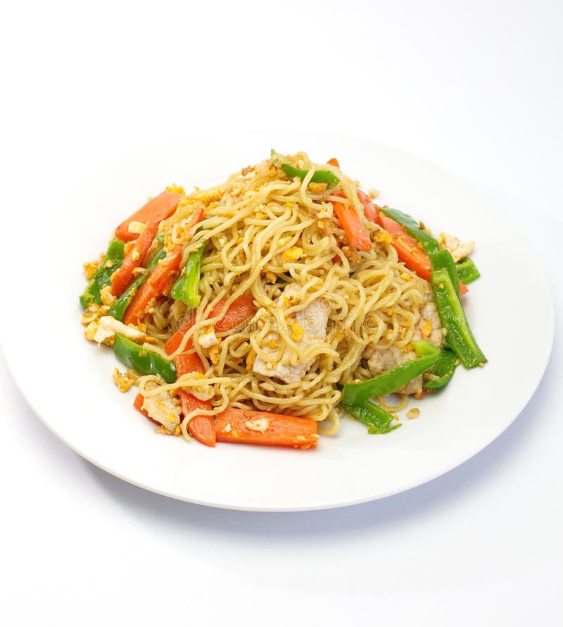 Chinese fried noodles