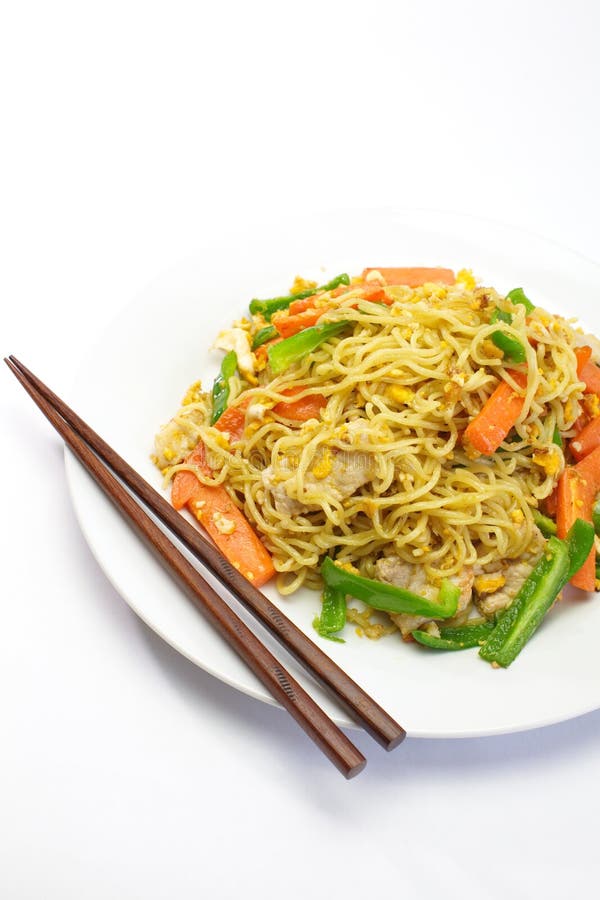 Chinese fried noodles