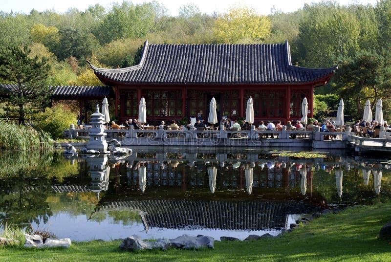 Chinese Garden In Berlin Germany Editorial Image Image of world