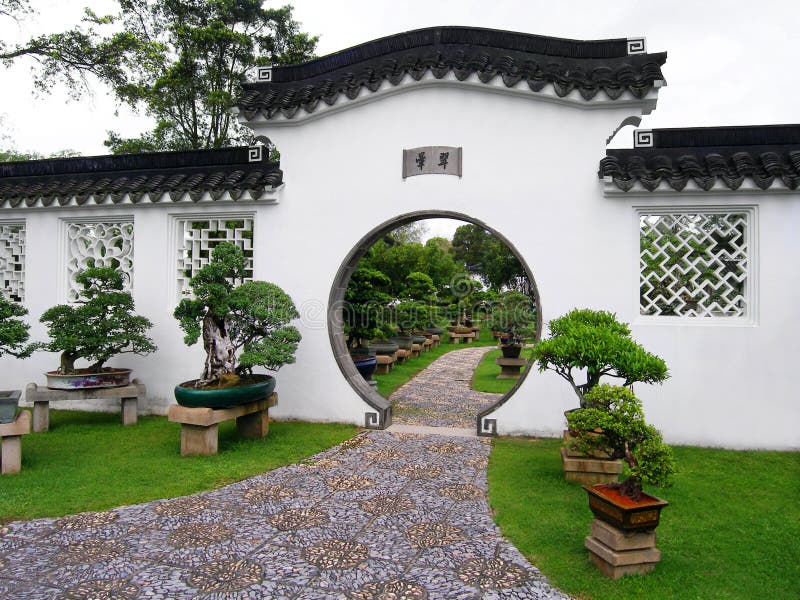 Chinese garden landscaping