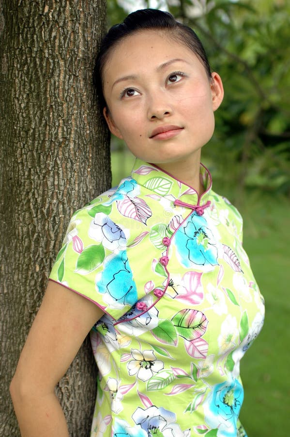 Chinese girl - dreaming