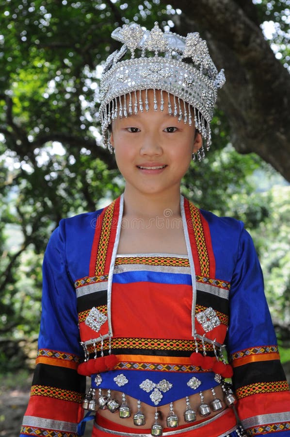 The Chinese girl of miao