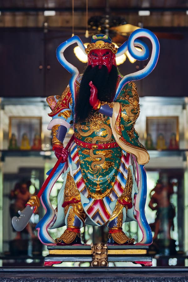 Chinese God Made of Porcelain Stock Photo Image of east, asian 21727180