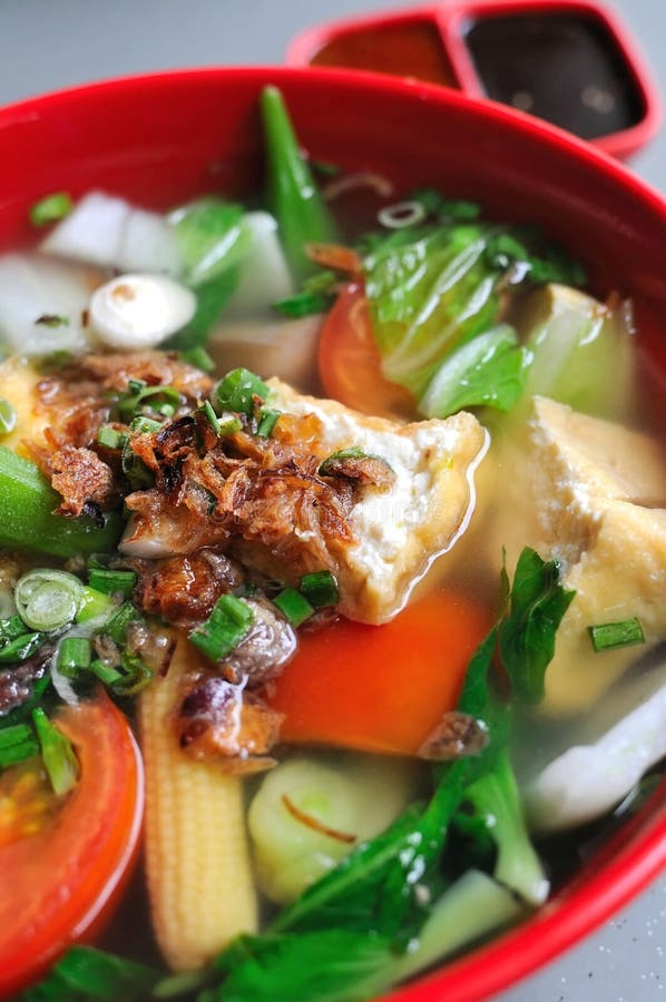 Chinese healthy vegetable soup