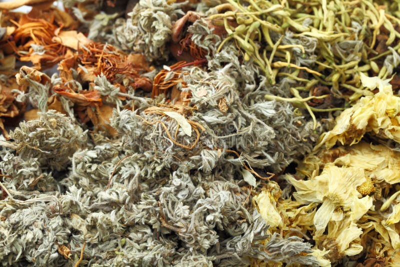 Chinese Herbal Tea Ingredients Stock Photo Image of herbal, organic