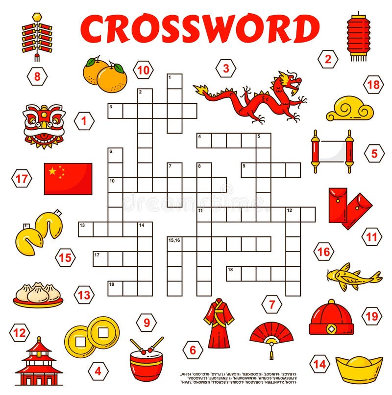 Chinese New Year Crossword Puzzle Stock Illustrations 25 Chinese New Chinese New Year Crossword Puzzle Stock Illustrations 25 Chinese New