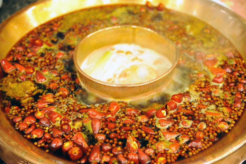 Chinese Spicy Hot Pot stock photo. Image of local, delicious 2405058