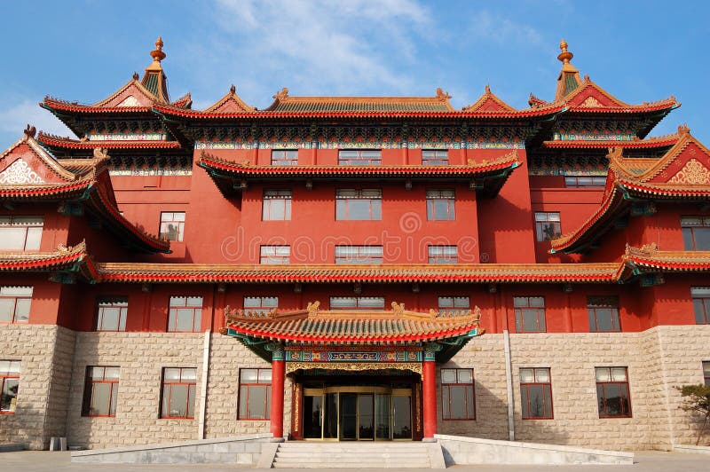 Chinese Hotel stock photo. Image of image, travel, facade 17951114