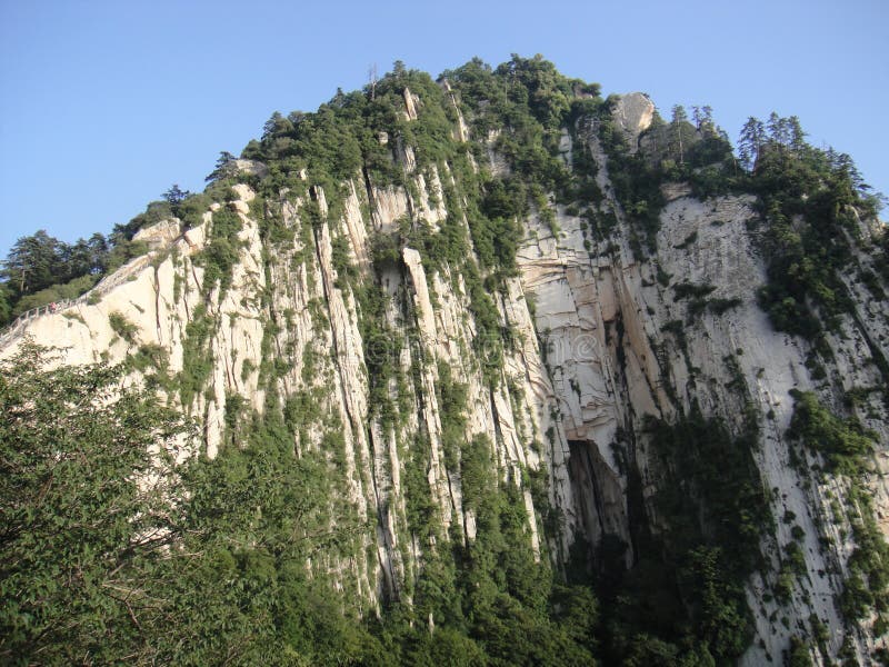 Chinese Huashan, Shaanxi Province Stock Image - Image of weinan ...