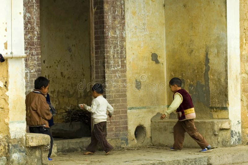 Chinese Kids stock image