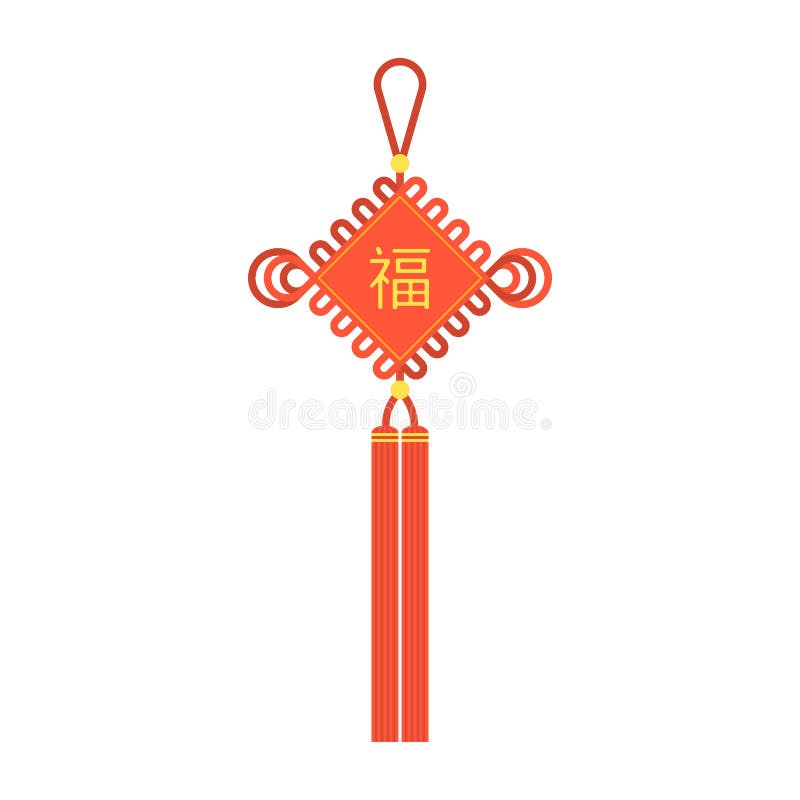 chinese new year fortune knot
