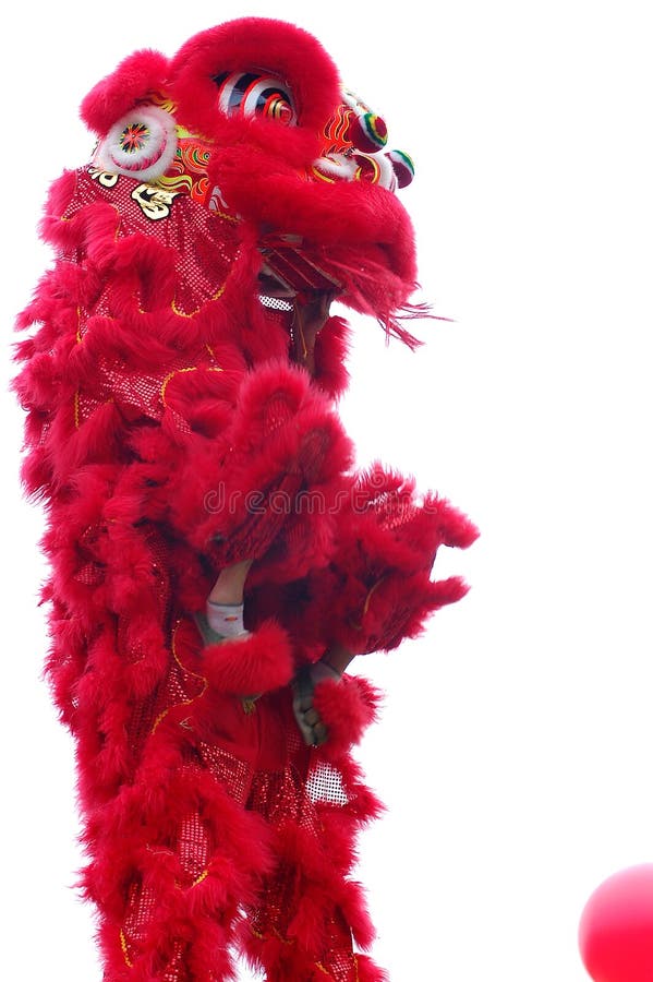 Chinese lion dance