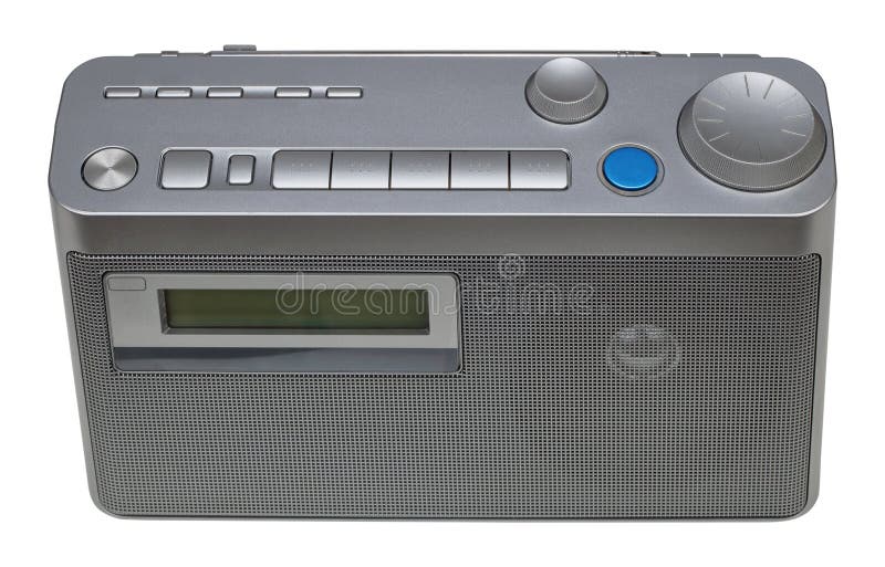 Digital electronic clock stock image. Image of front 12273033