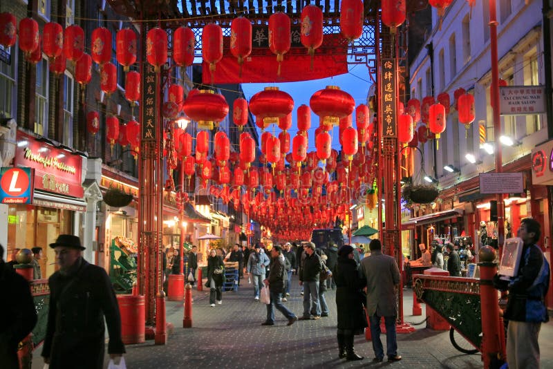 Chinese New Year in China Town in London