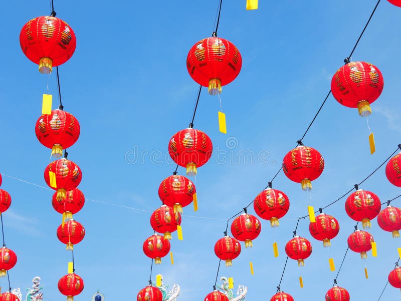 Chinese New Year Decoration, Lantern Stock Photo Image of carnival
