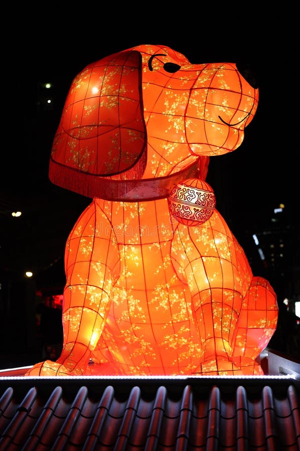 Download Chinese New Year - The Dog editorial stock image. Image of haymarket - 72203989