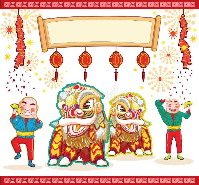 Chinese new year festival vector for illustration