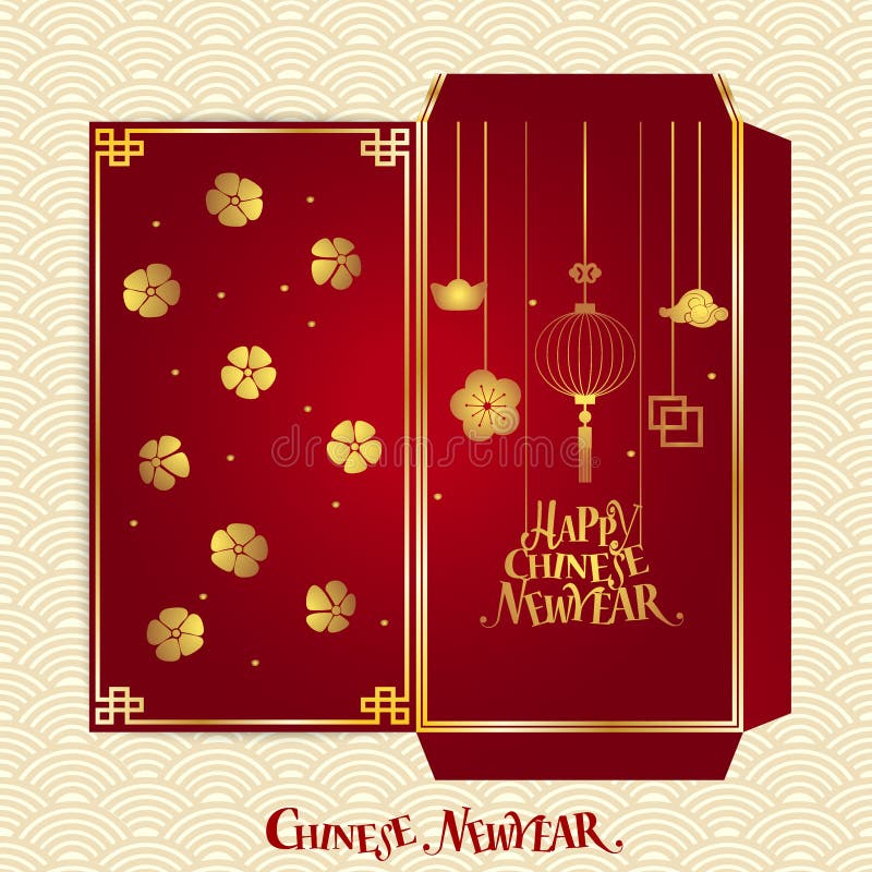 Chinese Red Envelope Vector Art PNG, Red And Yellow Cartoon Red Envelope  Golden Treasure Chinese New Year Elements, Chinese New Year Elements,  Traditional Chine…