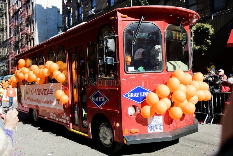 Chinese new year parade stock photos