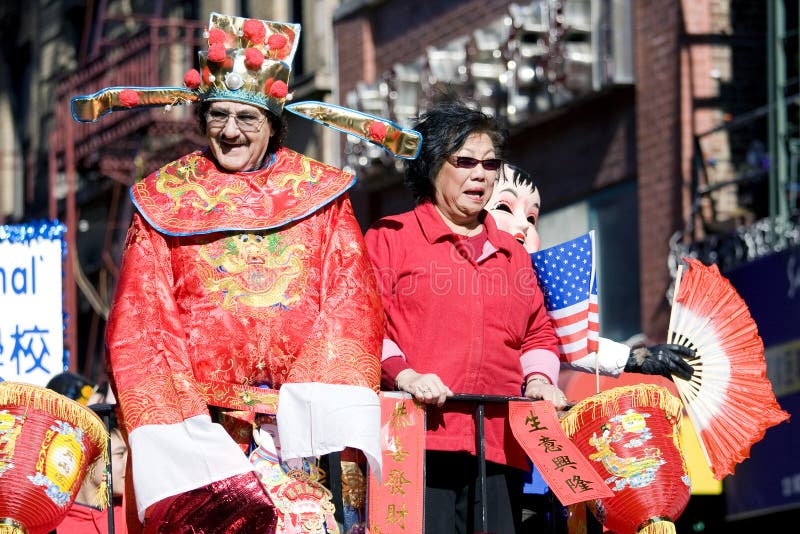 Chinese new year parade stock images