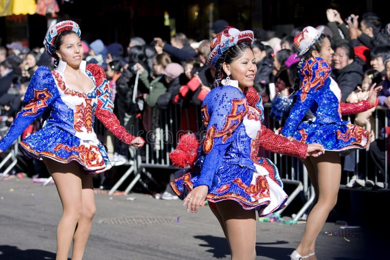 Chinese new year parade royalty free stock image