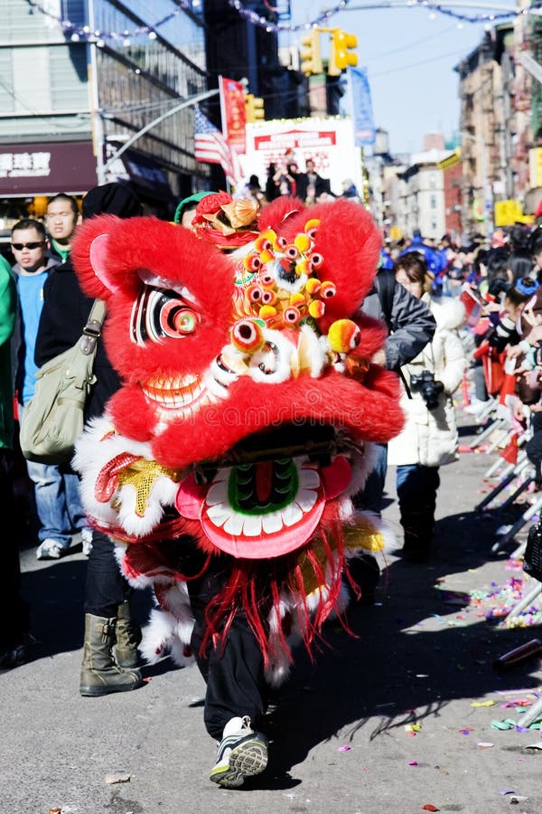 Chinese new year parade royalty free stock photo