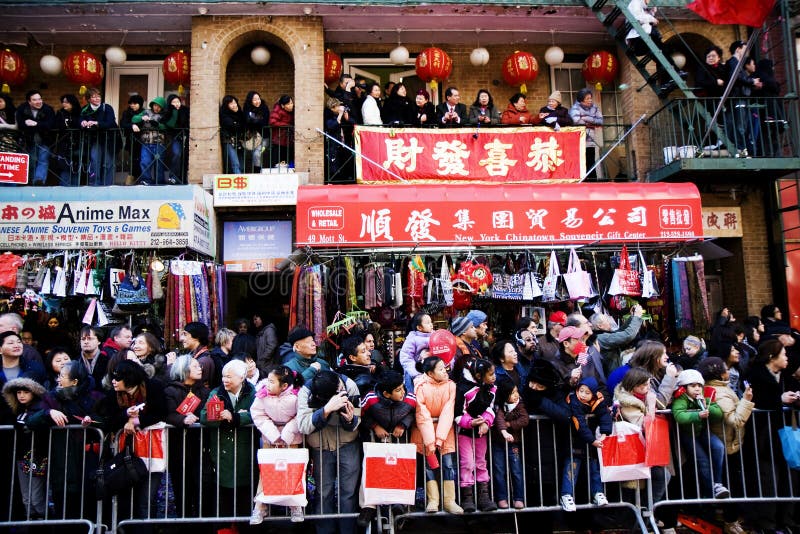 Chinese new year parade stock photography